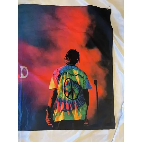 Greetings From ASTROWORLD “Wish You Were Here”Tapestry, Travis